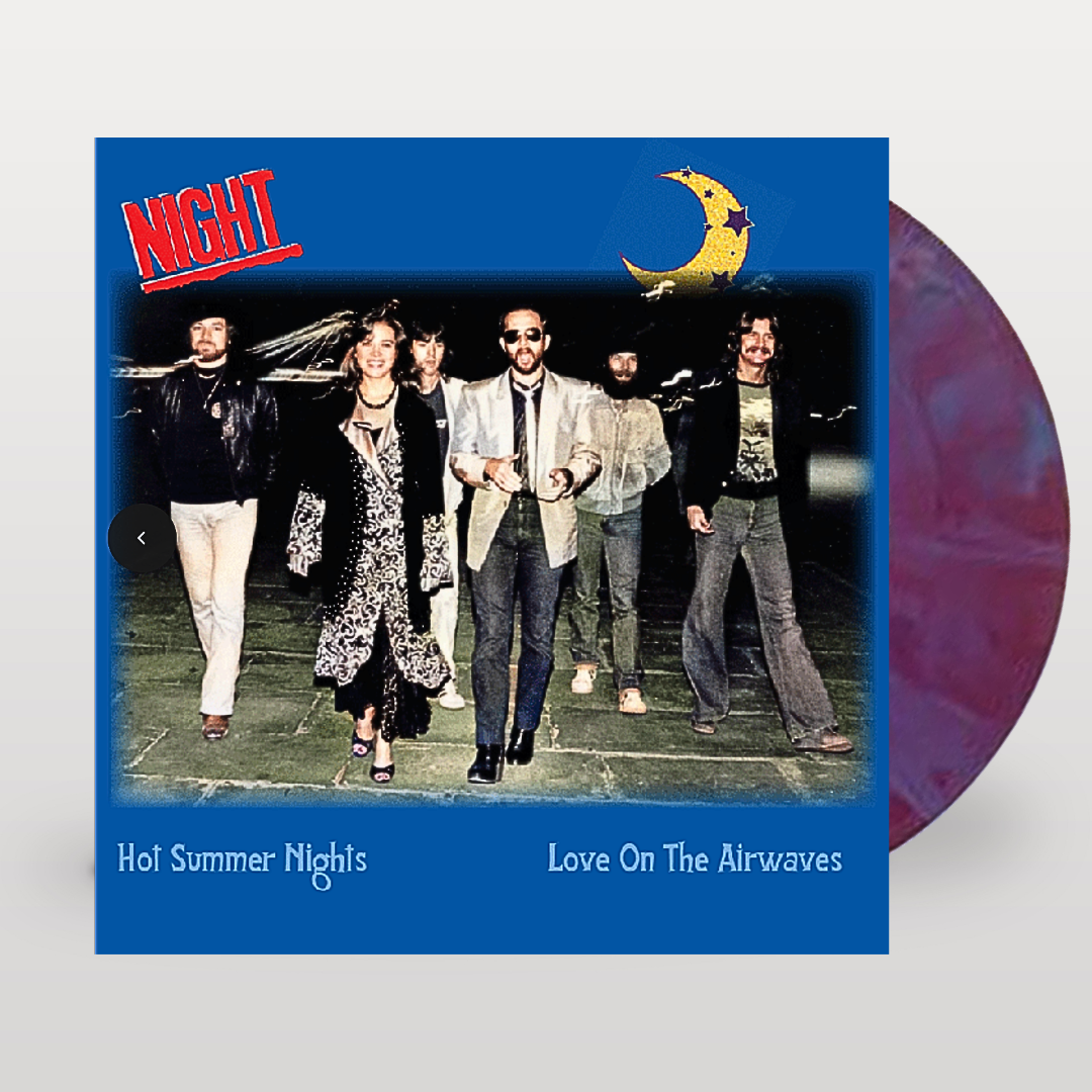 Night - Hot Summer Nights/Love On The Airwaves (45RPM 7") (Light Blue Swirled) [LP]
