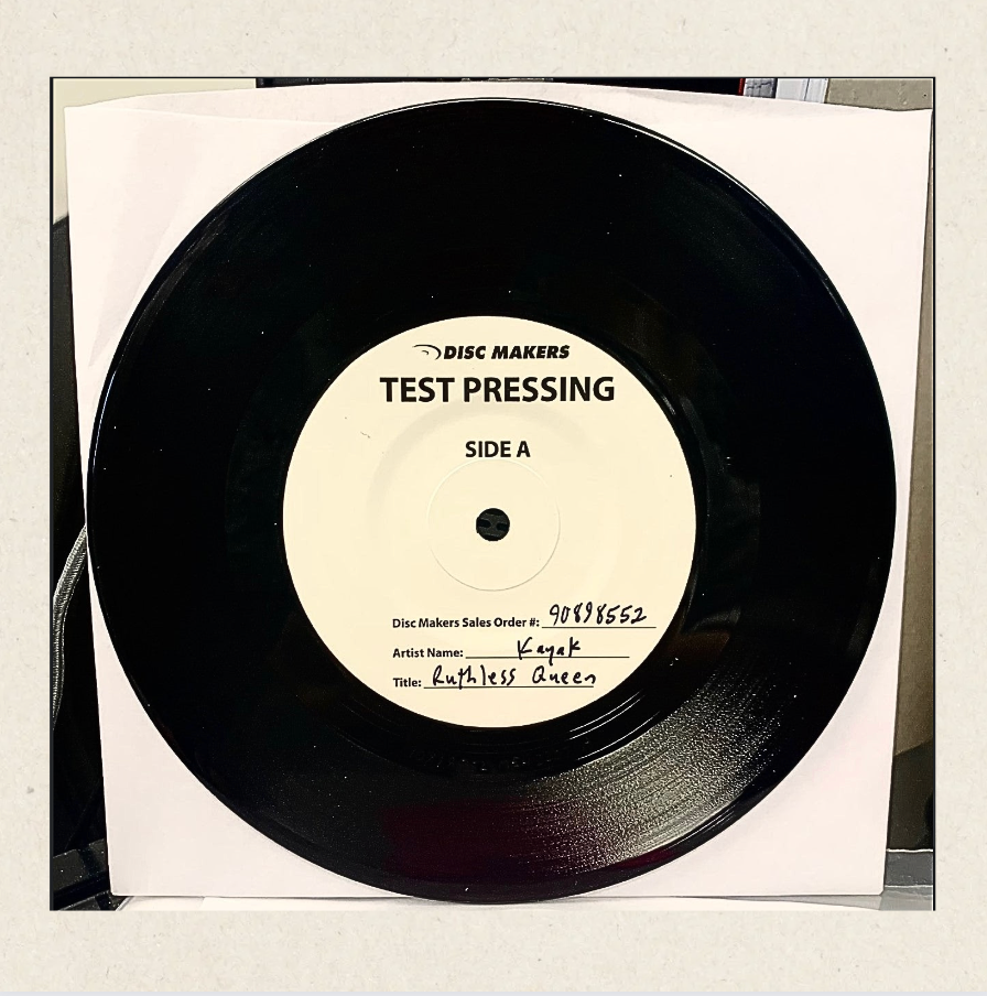 Kayak - Ruthless Queen/Keep The Change (33 1/3RPM 7") [LP Test Pressing]