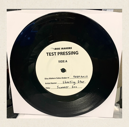 Shooting Star - Summer Sun/When You're Young (45RPM 7") [LP Test Pressing]
