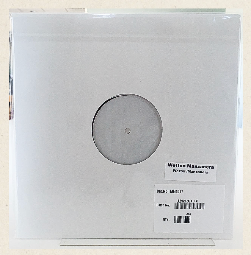 Wetton Manzanera - Wetton Manzanera [LP Test Pressing]