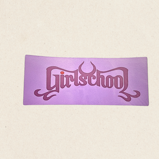 Girlschool Logo Bumper Sticker
